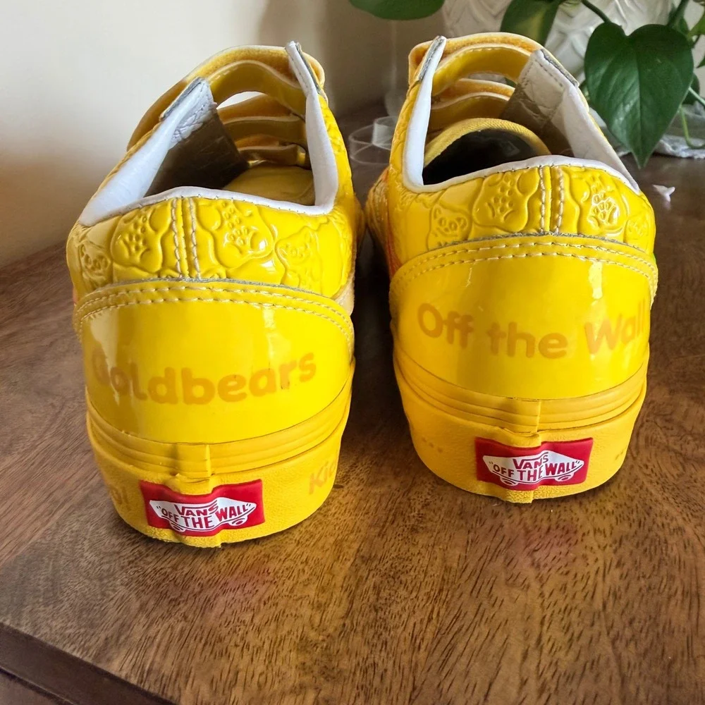 Vans x Haribo Old Skool V Yellow Gummy Bear Sneakers Women 8.5 Men 7 Streetwear